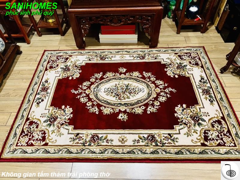 Thảm trải sàn phòng thờ