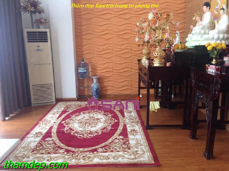 Tấm thảm trải phòng thờ tham-trai-phong-tho-sani