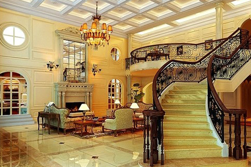 Tiền sảnh biệt thự Nhà biệt thự