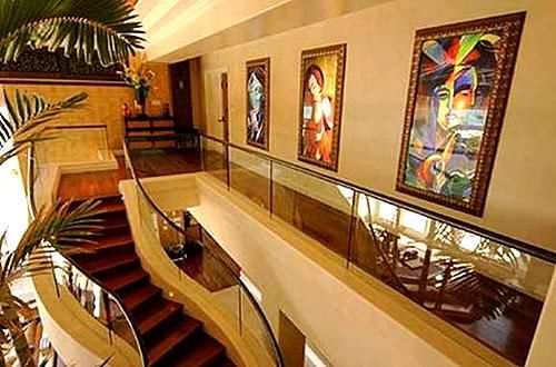 Sảnh hành lang biệt thự Nhà biệt thự