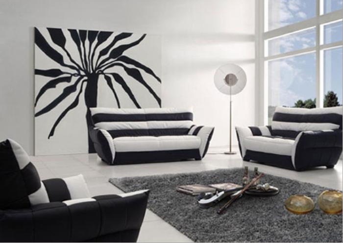 Sofa vải trang trí thảm đẹp