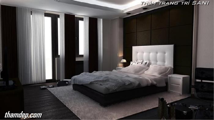 thảm trang trí phòng ngủ