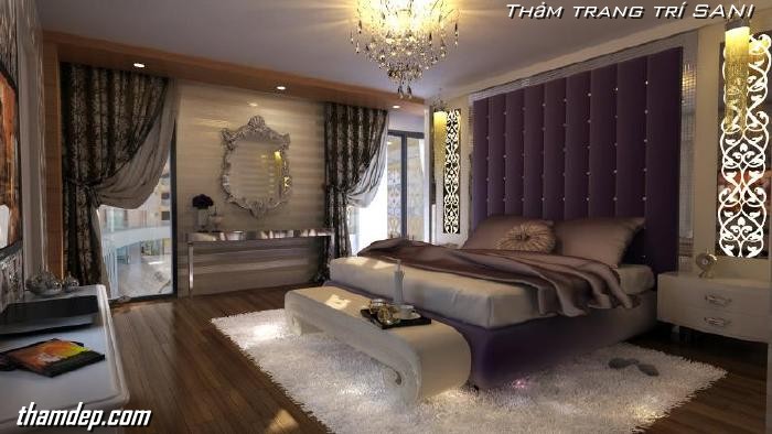 thảm trang trí phòng ngủ