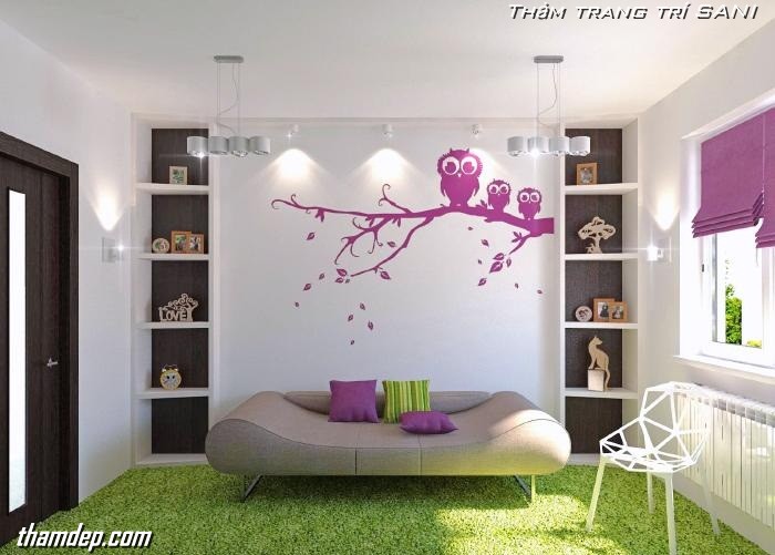 thảm trang trí phòng ngủ