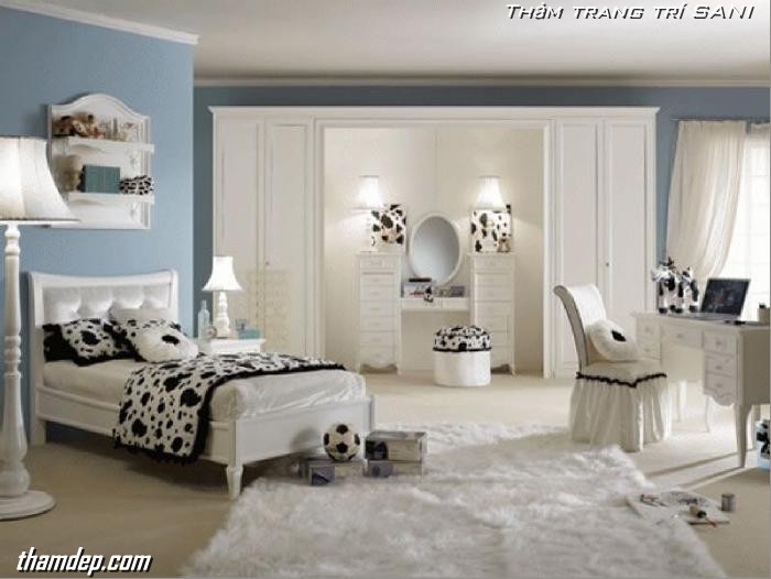 thảm trang trí phòng ngủ