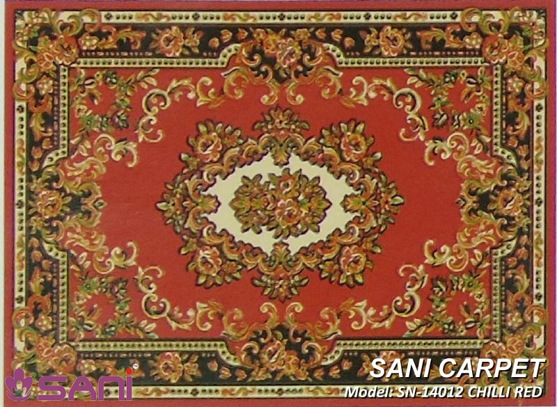 Tấm thảm SN-14012 CHILLI RED gia-tham-sofa-giare-precle-sani-14012-chilli-red