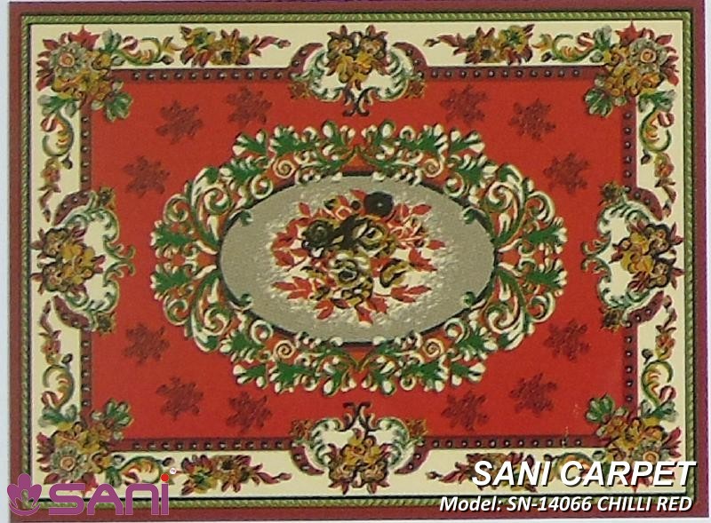 Tấm thảm SN-14066 CHILLI RED gia-tham-sofa-giare-precle-sani-14066-chilli-red