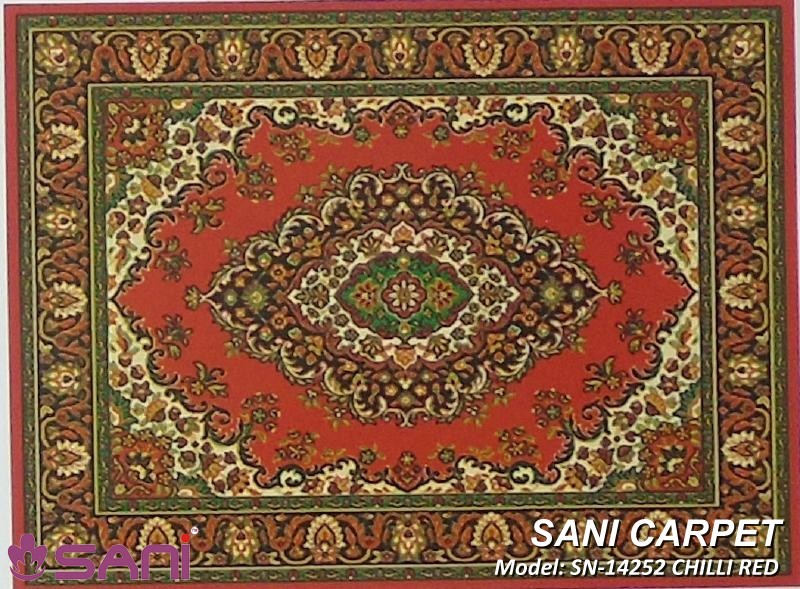 Tấm thảm SN-14252 CHILLI RED gia-tham-sofa-giare-precle-sani-14252-chilli-red