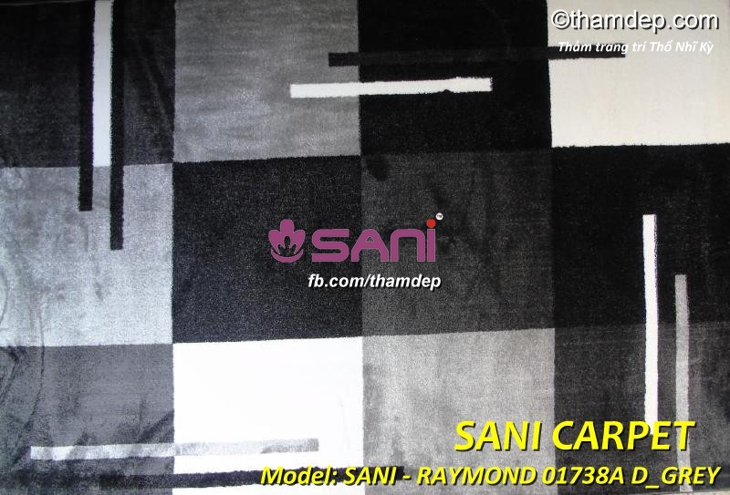 Thảm hiện đại Thổ Nhĩ Kỳ SANI - RaMond 01738A D_Grey tham-tho-nhi-ky-raymond-01738a-sani