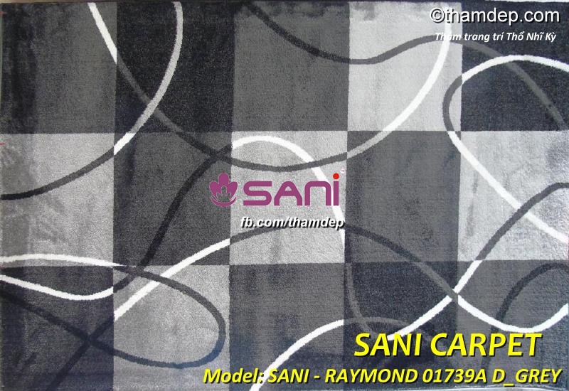Thảm hiện đại Thổ Nhĩ Kỳ SANI - RaMond 01739A D_Grey tham-tho-nhi-ky-raymond-01739a-sani