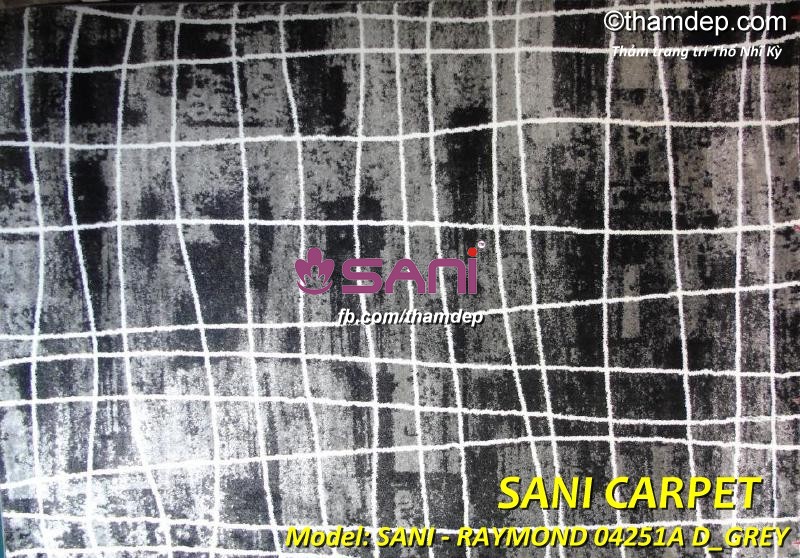 Thảm hiện đại Thổ Nhĩ Kỳ SANI - RaMond 04251A D_Grey tham-tho-nhi-ky-raymond-04251a-sani
