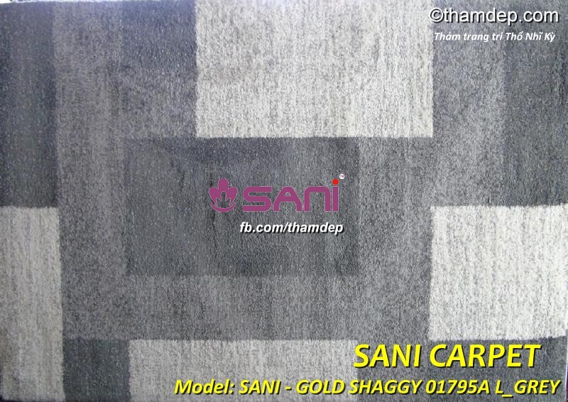 Thảm Thổ Nhĩ Kỳ SANI - SHAGGY 01795A L_GREY gold-shaggy-l grey-01795a-tham-tho-nhi-ky-sani