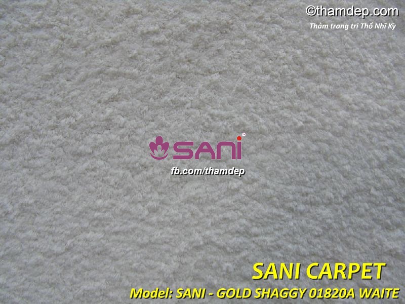 Thảm Thổ Nhĩ Kỳ SANI - SHAGGY 01820A WAITE gold-shaggy-waiter-01820a-zoom-tham-tho-nhi-ky-sani
