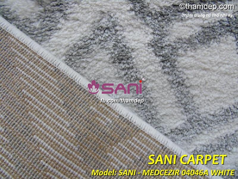 Thảm Thổ Nhĩ Kỳ SANI-Medcezir 04046A White medcezir-04046a-de-white-tham-tho-nhi-ky