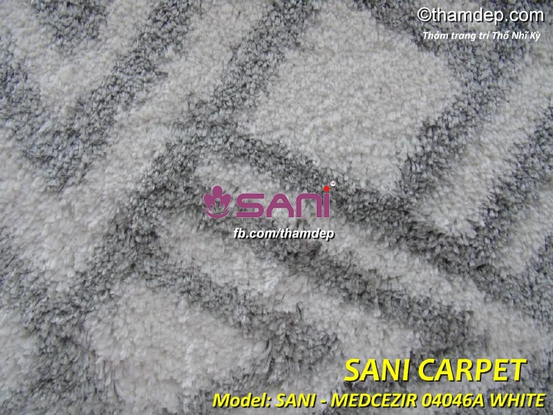 Thảm Thổ Nhĩ Kỳ SANI-Medcezir 04046A White medcezir-04046a-zom-white-tham-tho-nhi-ky