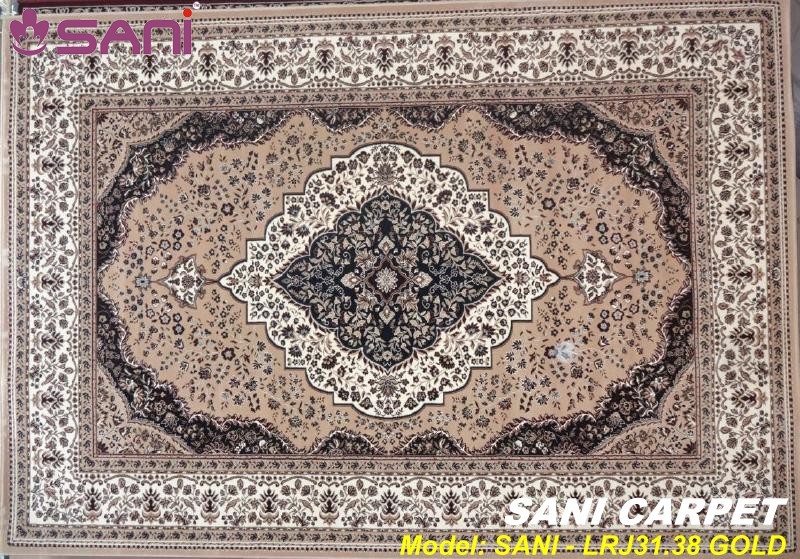 Mẫu thảm chất liệu len tự nhiên - LRG31.38 Gold mau-tham-phong-ngu-tham-len-tu-nhien-rajah 7606-23-gold