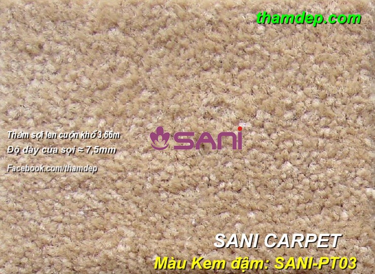 Thảm sợi len trải nhà hàng khách sạn sani-carpet-pt03