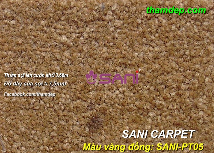 Thảm sợi len trải nhà hàng khách sạn sani-carpet-pt05