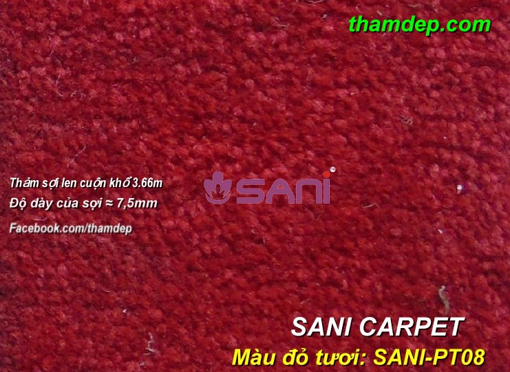 Thảm sợi len trải nhà hàng khách sạn sani-carpet-pt08