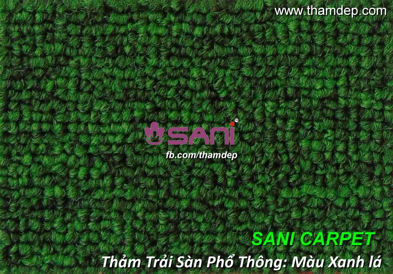 Thảm trải sàn phổ thông - màu xanh lá tham-trai-san-ws-88-xanh-la