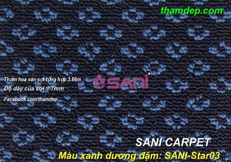 Thảm sợi tổng hợp có hoa văn tham-van-phong-stars-3