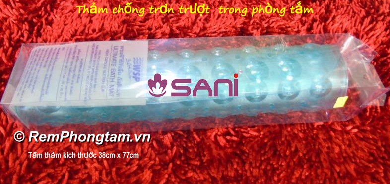 Thảm chống trơn trượt trong phòng tắm -Xanh Lá tham-phong-tam-xanh-la-4