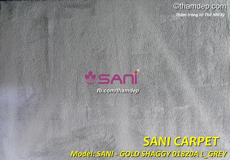 Thảm phòng giải trí gia đình SANI-GOLD SHAGGY 01820A L_GREY gold-shaggy-l grey-01820a-tham-tho-nhi-ky-sani