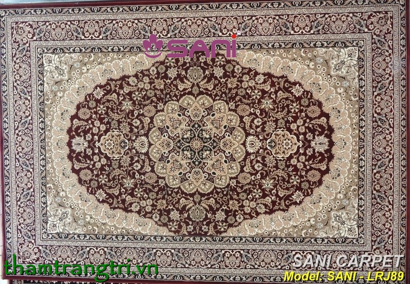 Thảm tấm len tự nhiên SANI-LRJ89 tham-len-tu-nhien-maharajah 7607-35 89