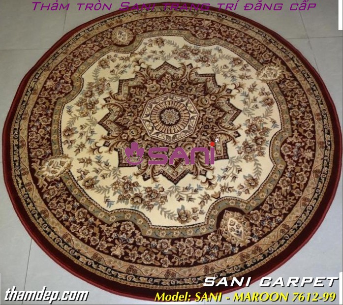 Thảm tròn trang trí